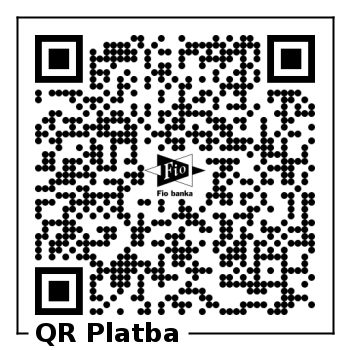 QR kód – platba za účastníka s doprovodem